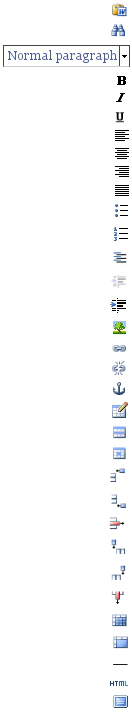 TinyMCE Editor Function List TinyMCE Editor Function List