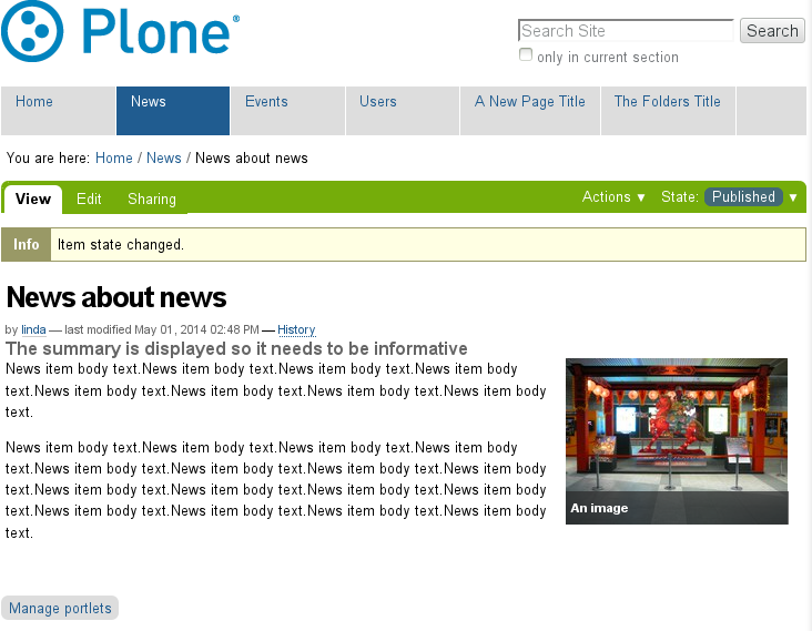 News Item