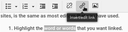 UnLink and Link Options